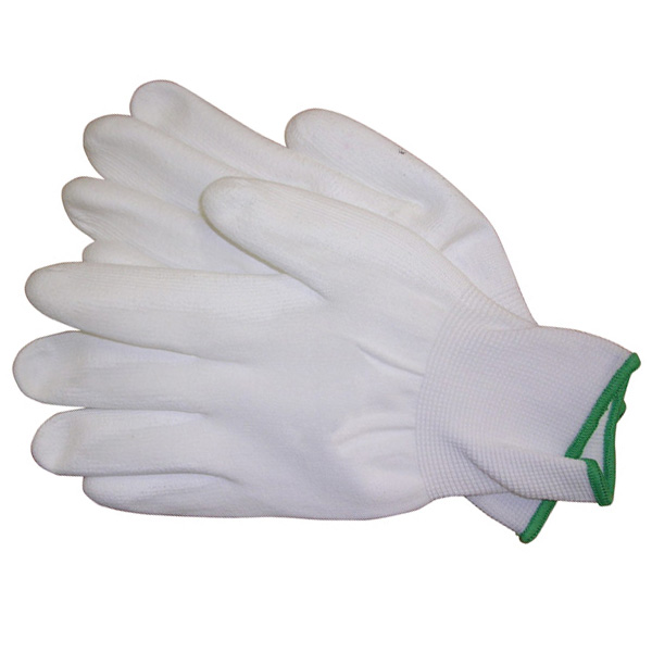 Gant PU/nylon (EN388) - taille 8 - blanc